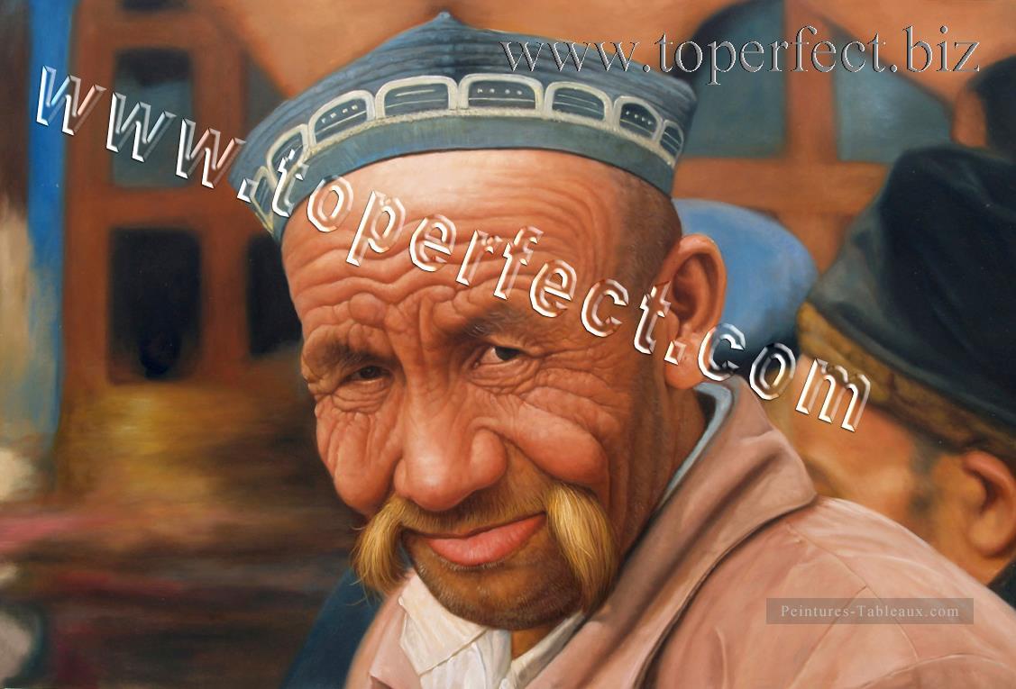 imd006 portrait de grand père Peintures à l'huile